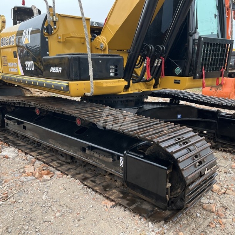 20 Ton Used CAT Excavator 320D Repossessed Earthmoving Equipment