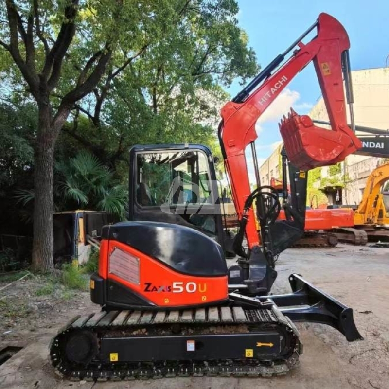 5 ton Used Hitachi Excavator ZX50U Old Mini Hydraulic Crawler Yanmar 4TNV88 Engine