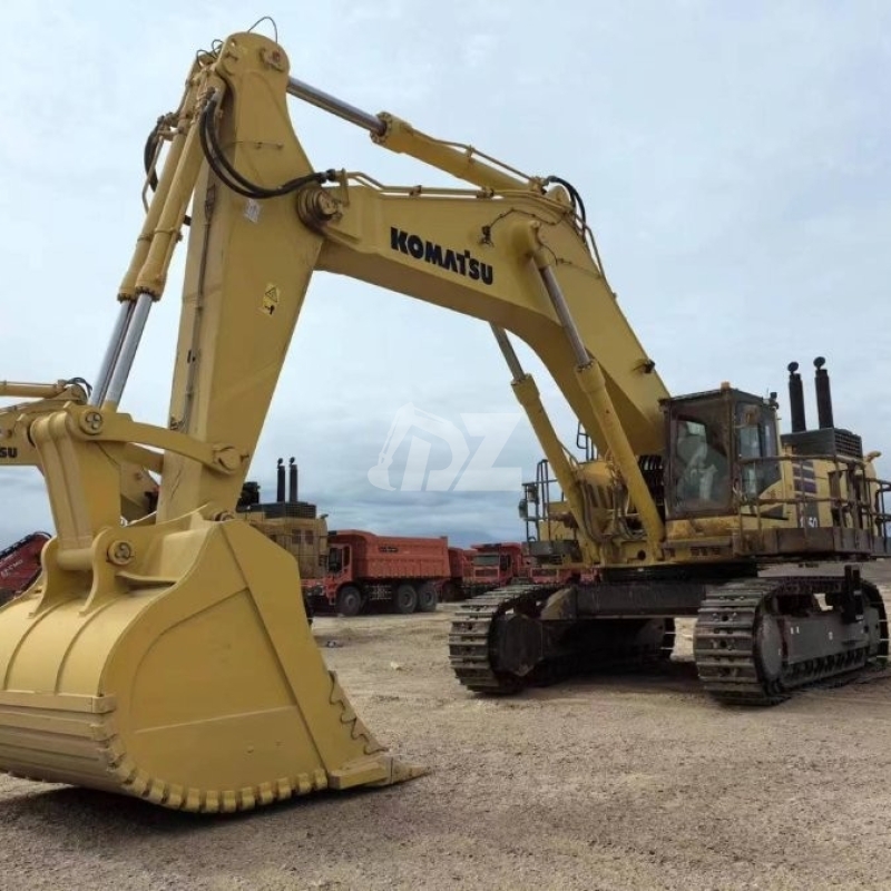 Hydraulic Used Komatsu Excavator PC1250 Crawler Large Digging Machine