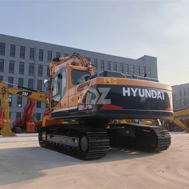 22 ton Korea Hyundai HYUNDAI 220LC-9S Construction Equipment with CE EPA certificate