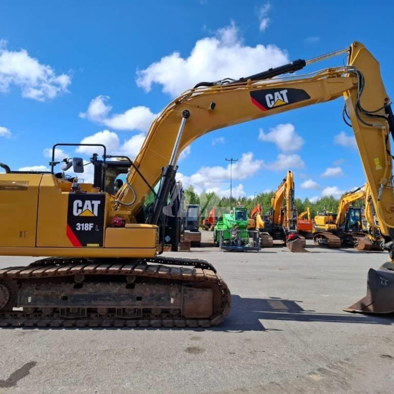 High Quality Low in Price CAT 318D 318E 318FL Mini Working Used Original JAPAN Excavator