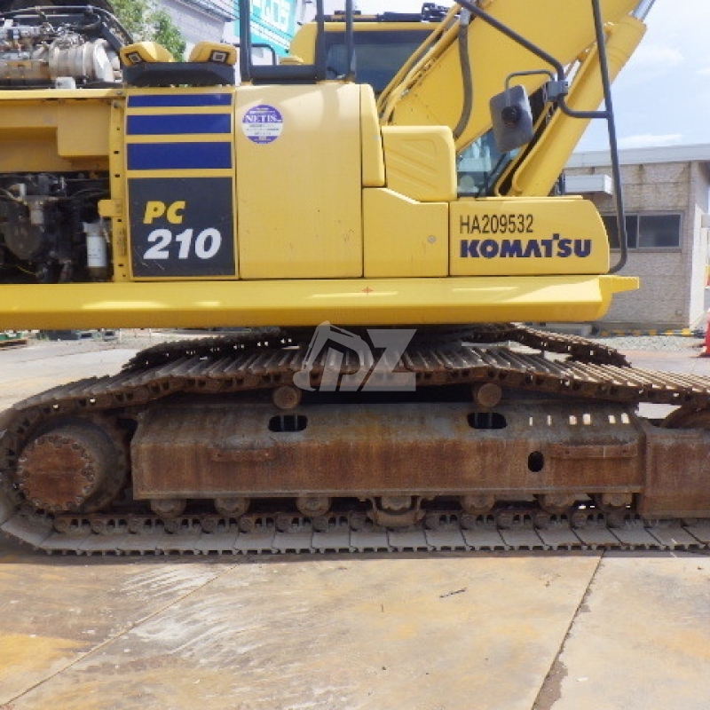 Japan Imported Original Digger Used PC210-11 Komatsu Excavator For Sale