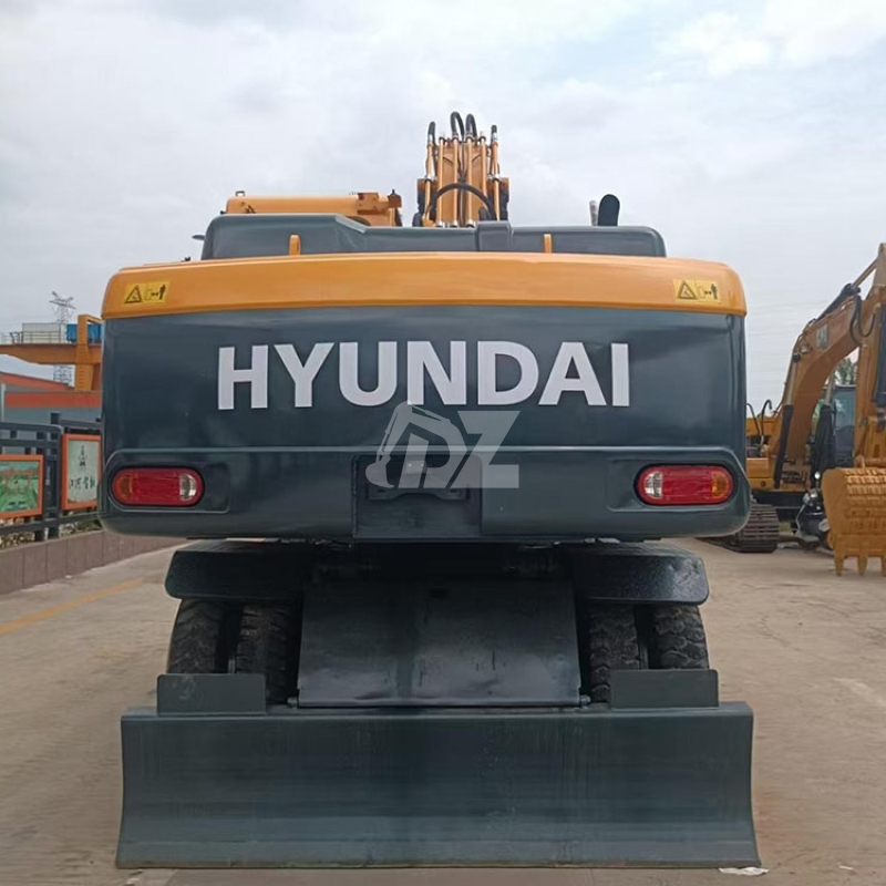Mining Used Hyundai 210W-9 Wheel Digger For Sale Price Second Hand Excavator