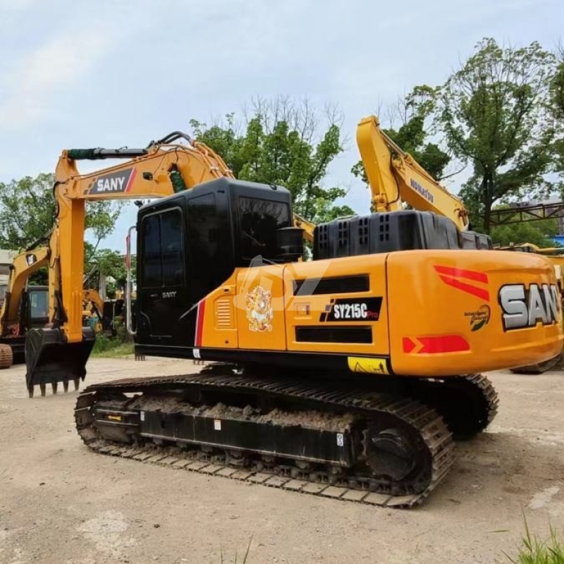 Hydraulic Used Sany Excavator SY215C 118KW 21900KG for sale