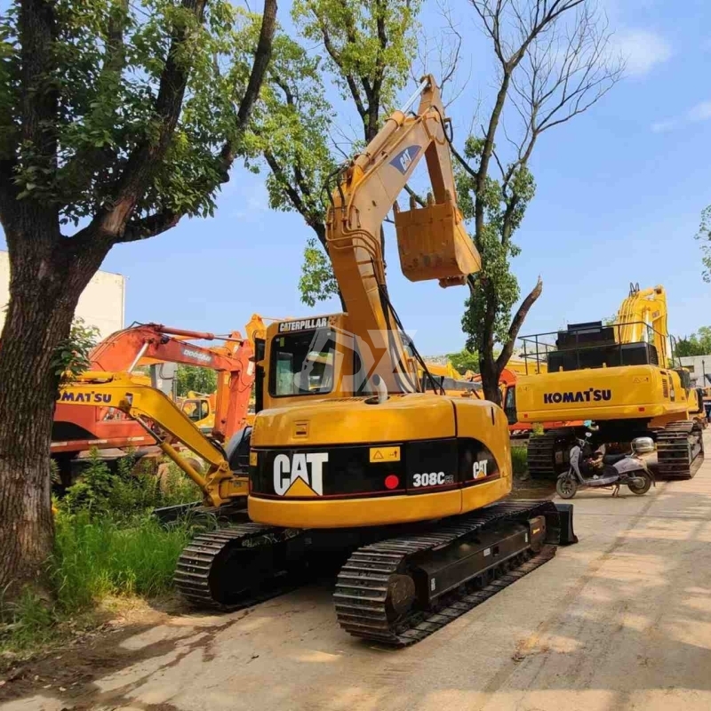 Crawler Hydraulic Used CAT Excavator Japan Original CAT 308C For Digging