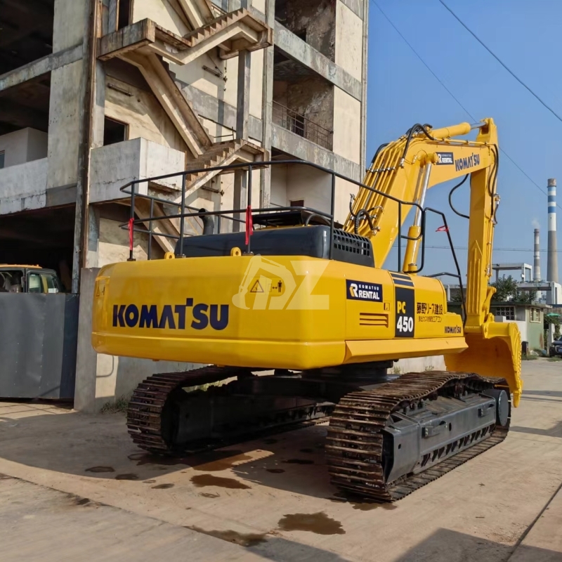 Used Japan Second Hand Komatsu PC450-7 Digger 45 Ton Excavator Machine