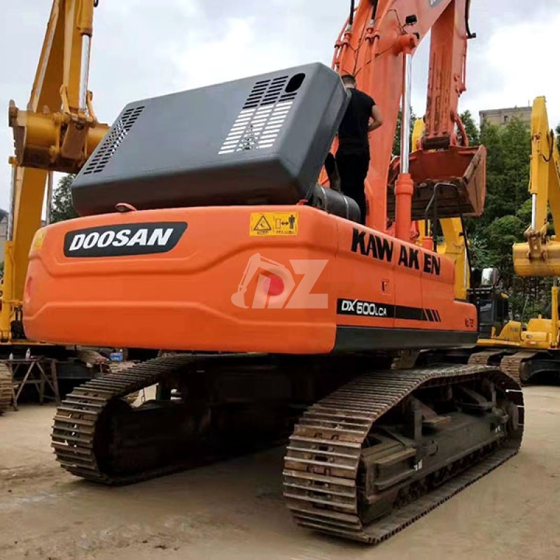 Original Korea Used Doosan Excavato DX500LC Second Hand Crawler Excavator