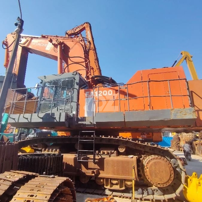 Japan Hitachi Ex1200 Second Hand Excavator Machine 120T