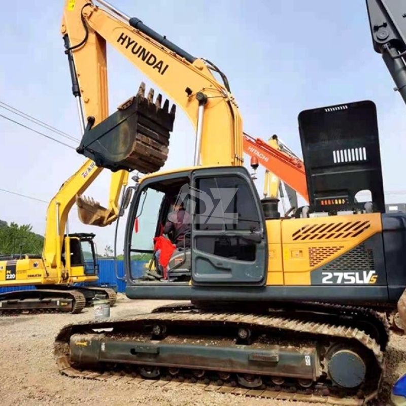 Original Hydraulic Used Hyundai Excavator R275vs Cummins Engine