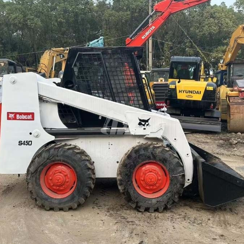 Bobcat S450 Used Bobcat Mini Track Loader Skid Steer For Road Agricultural Operations