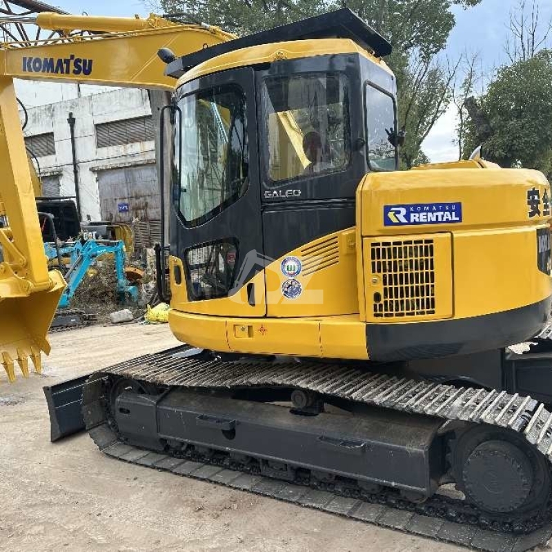 Japanese Used Komatsu Excavator PC128US Repossessed Mini Crawler