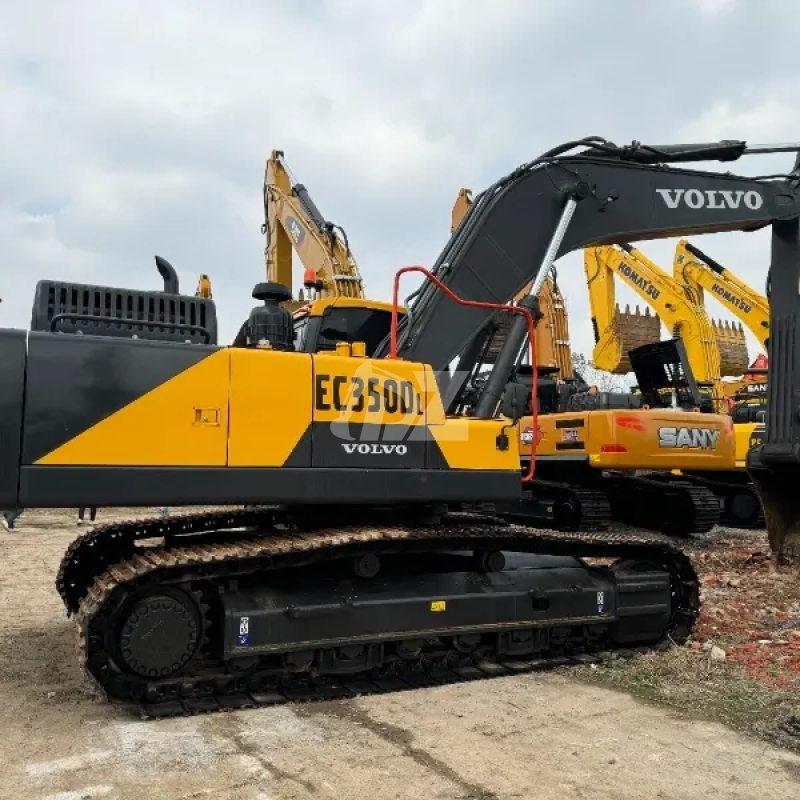 Used 35 Ton Crawler Excavator Original Volvo EC350D Used Excavator