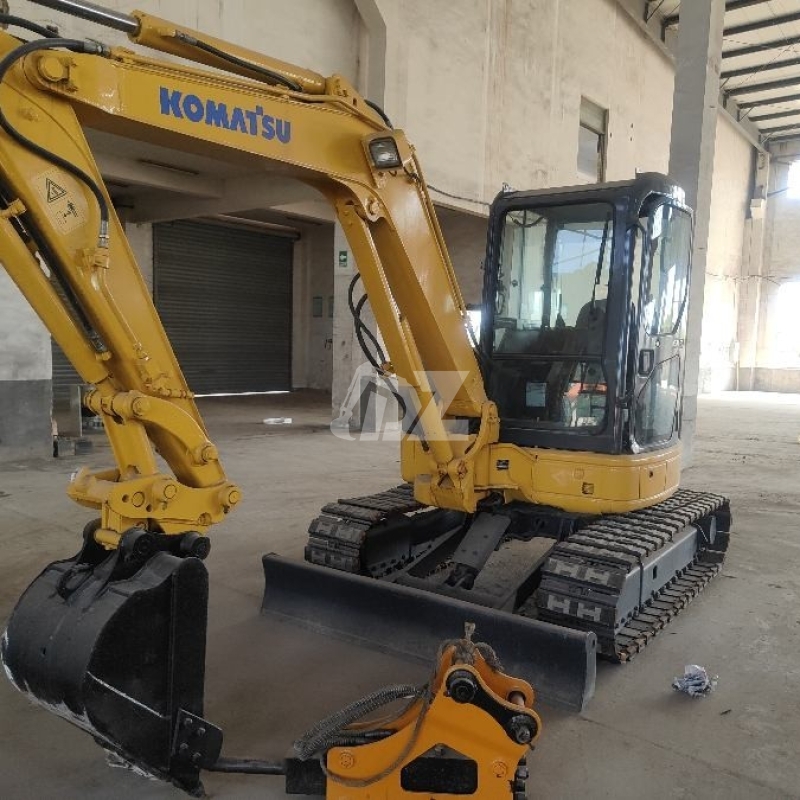 Small PC50 Used Komatsu Excavator Crawler 2400RPM For Agricultural