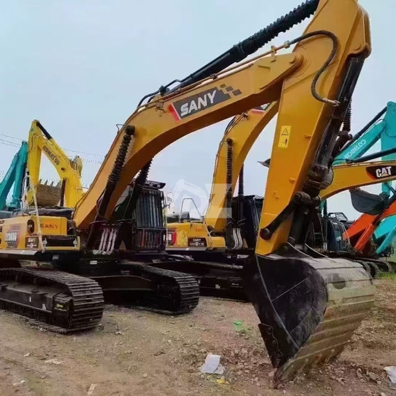 Bucket Rod Digging Force 180kN SANY 365H Used Crawler Excavator Engine Cooled to 50℃ in Desert Test