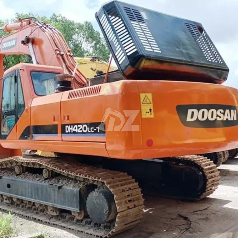 Secondhand Doosan DH420LC Earth Excavation Equipment Mining Digger