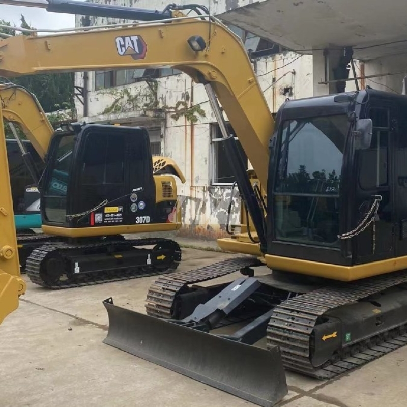 307E2 Mini Used CAT Excavator Old Hydraulic Crawler Engineering Equipment