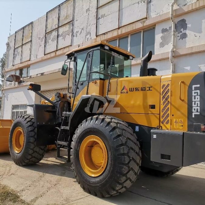 6 Ton Second Hand Wheel Loader Front End SDLG LG956L