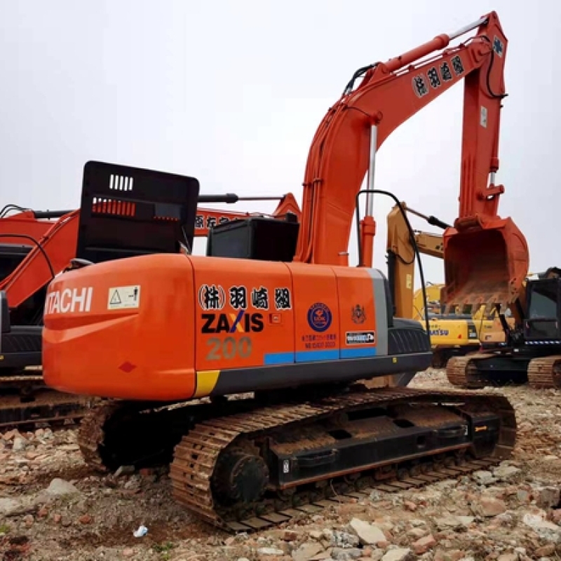 Japan Original Used Hitachi zx200 Excavator Second Hand Machinery