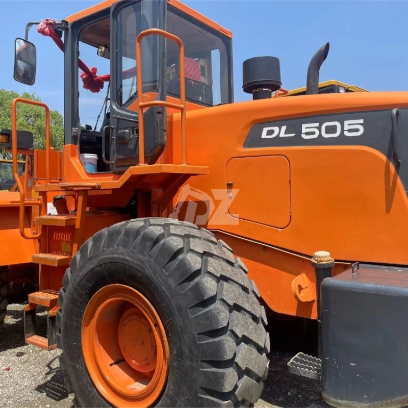Original Used Loader Doosan Construction Machine Second Hand Excavator Doosan Dl505