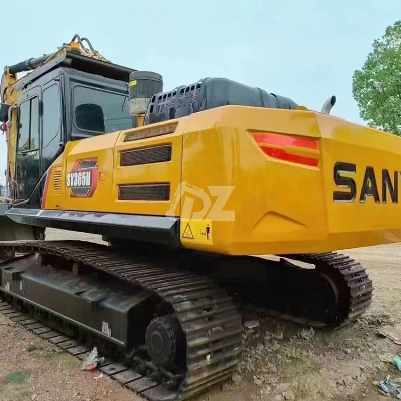 Bucket Rod Digging Force 180kN SANY 365H Used Crawler Excavator Engine Cooled to 50℃ in Desert Test
