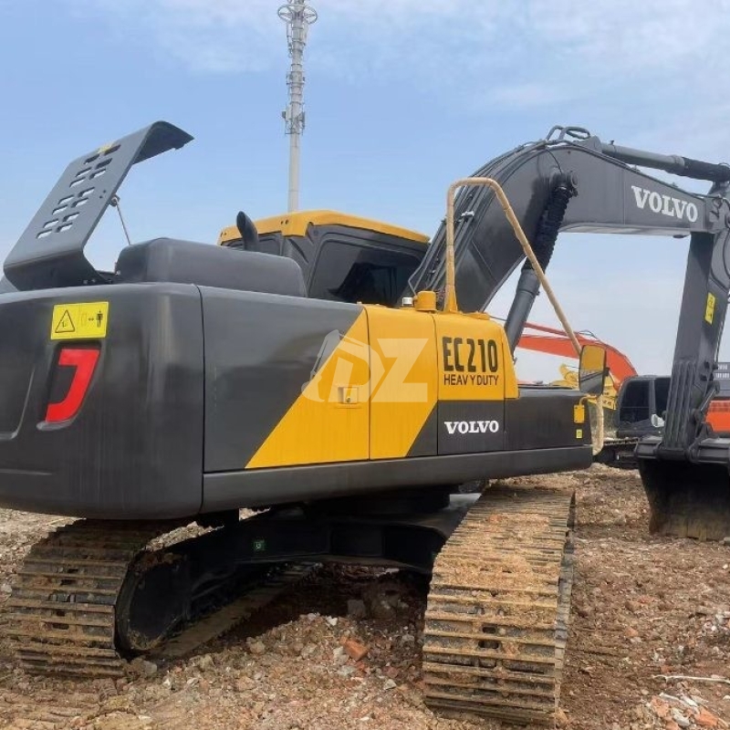 Tracked Used Volvo Excavator EC210 20Ton Earth Removal Equipment