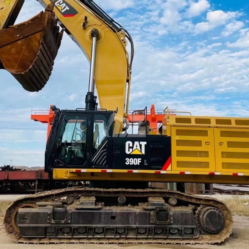 Used Heavy Caterpillar Construction Mining Rock Machinery 390F Digger Excavator