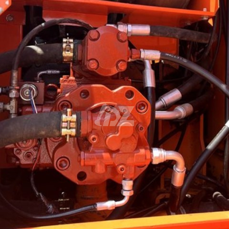 Hydraulic Terrain Wheeled Used Doosan Excavator DH150W 12Tonne