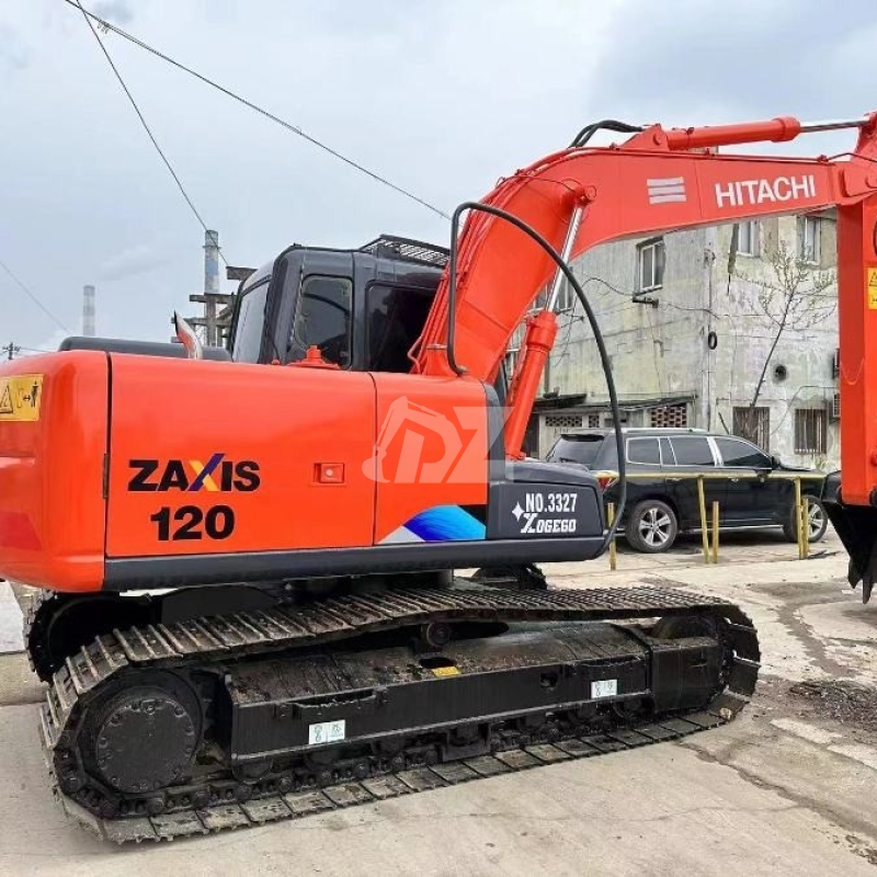 12200KG Hydraulic Second Hand ZX120 Hitachi Excavator Crawler Diggers 120
