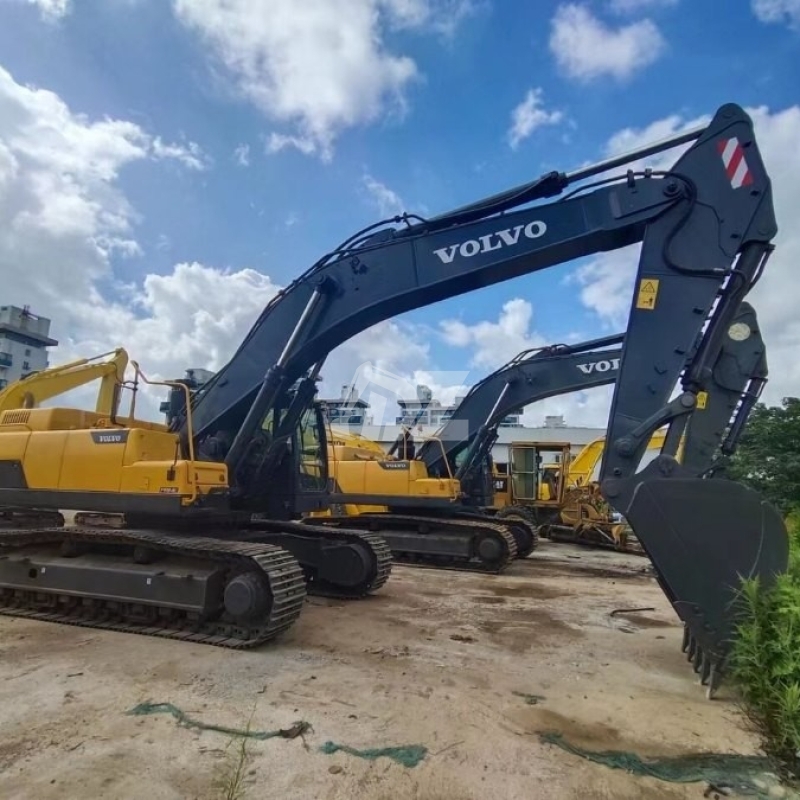 Large Used Volvo EC480DL Excavator 48 Tons Hydraulic Crawler Diggers