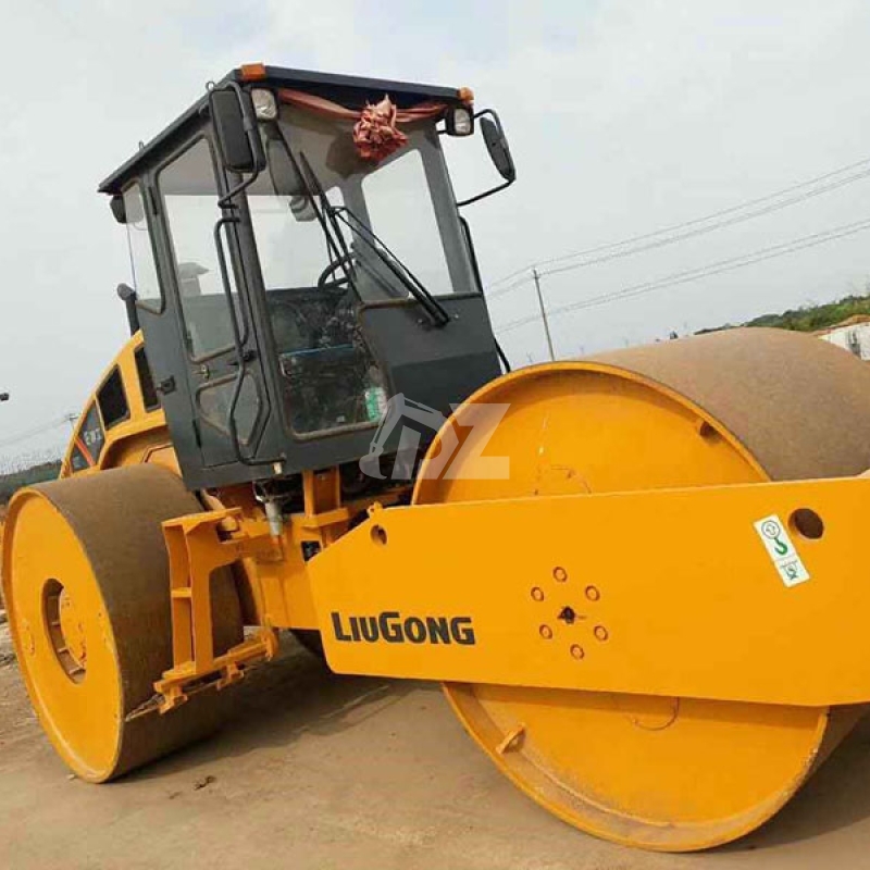 Chinese Brand Liugong CLG6327 27T Vibration Roller Used Condition Liugong 6327 Road Roller