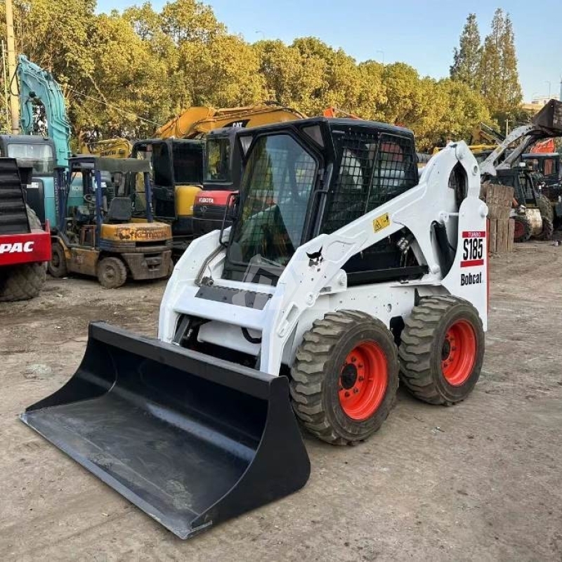 Bobcat S185 Second Hand Skid Steer Loaders Used Wheel Loader 1825KW