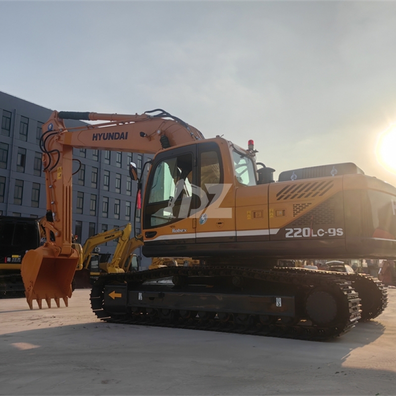 22 ton Korea Hyundai HYUNDAI 220LC-9S Construction Equipment with CE EPA certificate