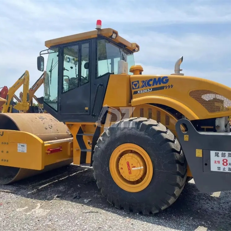 XCMG Official XS263J Used Compactor Road Roller 26 Ton Vibratory Roller