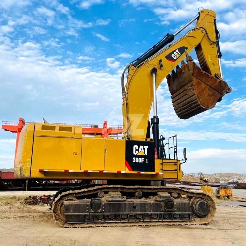 Used Heavy Caterpillar Construction Mining Rock Machinery 390F Digger Excavator