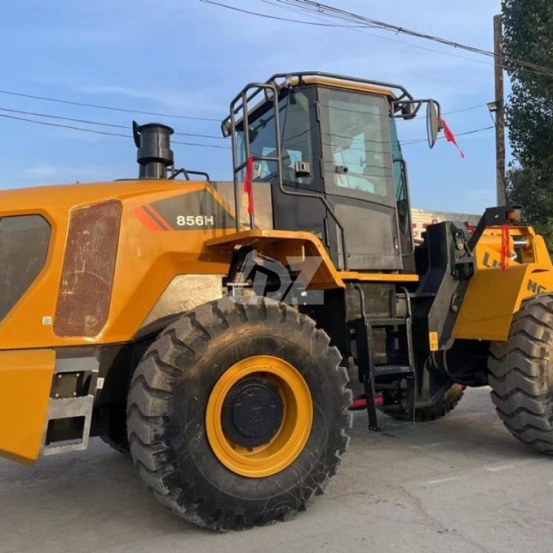 Medium LiuGong 856H Wheel Used Bucket Loaders Second Hand Earthmoving Machine