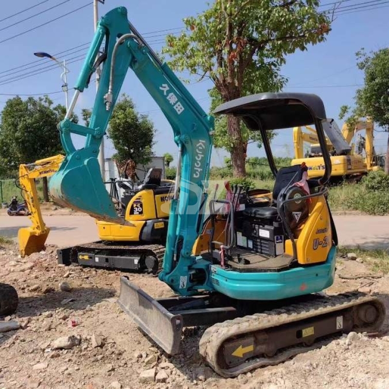 2200KW Kubota U20 Used Kubota Excavator 2 Ton Mini Japanese Original
