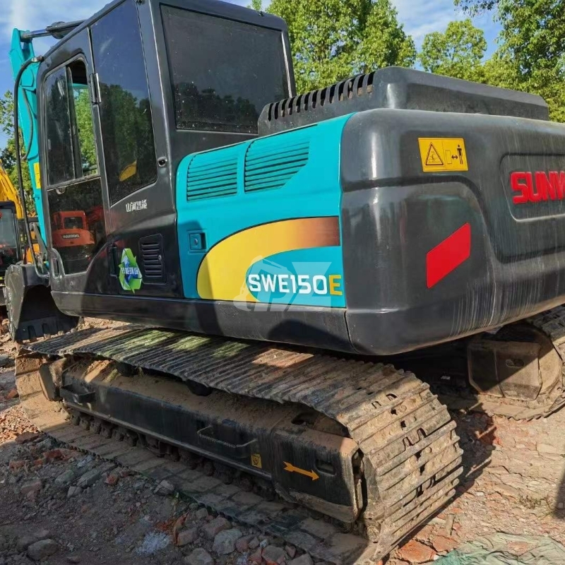 15ton Sunward Excavator SWE150E Medium Used Excavators China Brand Swe150 Excavators for Sale