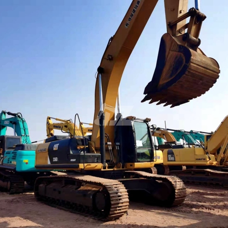 Multifunctional Used CAT 336D2 Crawler Excavator Track Hoe 36 Ton