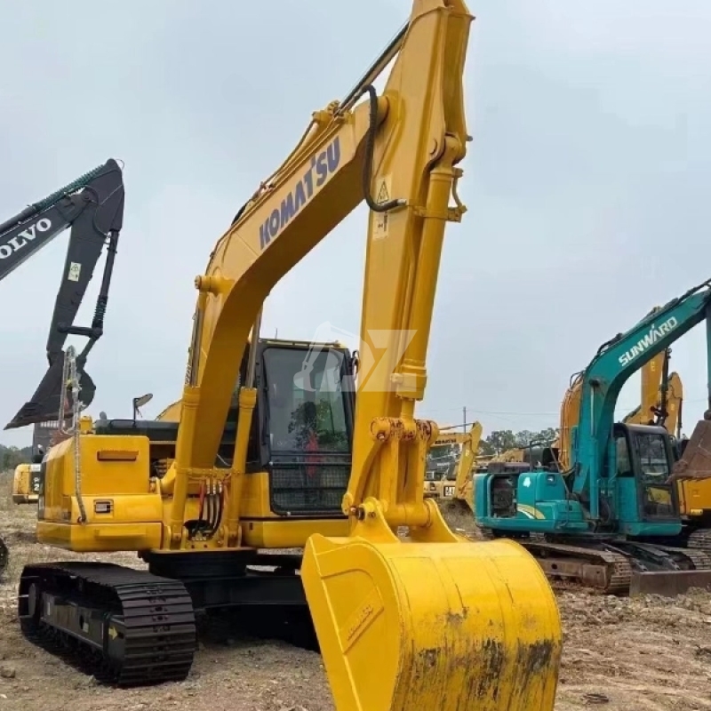 Used komatsu PC110 Original Japan 11Ton High Work Efficiency and Low Working Hours Middle Digger Imported From Japan
