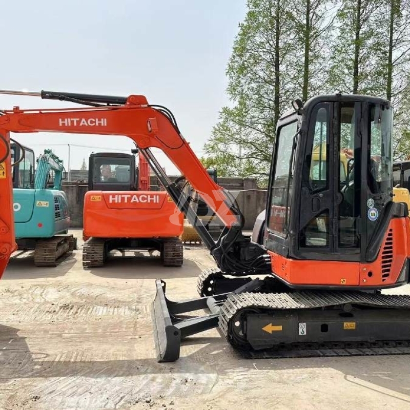 Mini ZX50U Hitachi Excavator Used Construction Machinery 5T ZX50