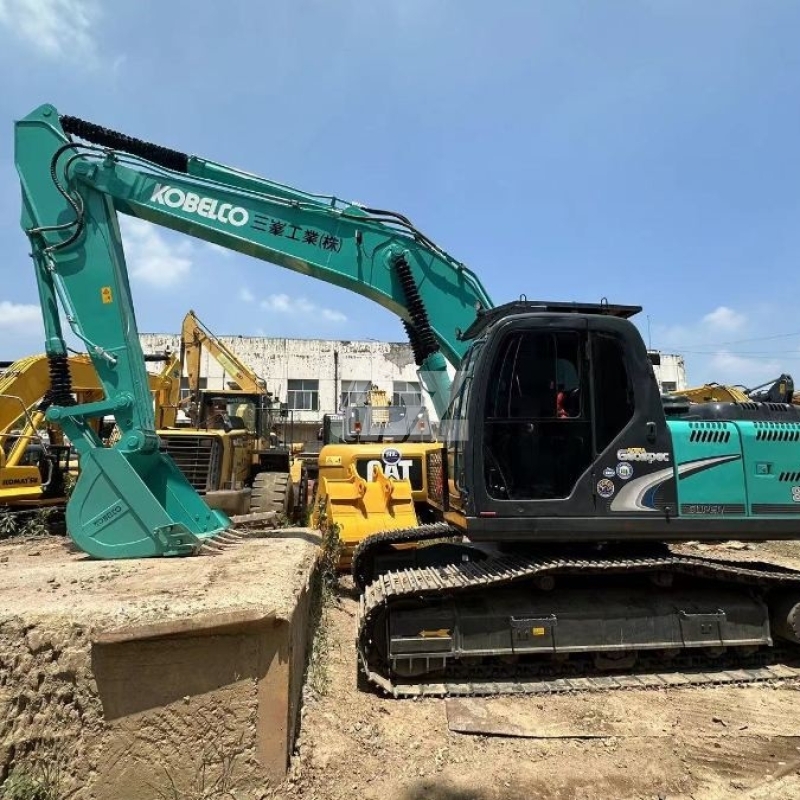 Original Midi Old Used Kobelco Excavator SK200 114KW 20Ton