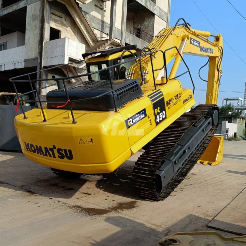 Used Japan Second Hand Komatsu PC450-7 Digger 45 Ton Excavator Machine