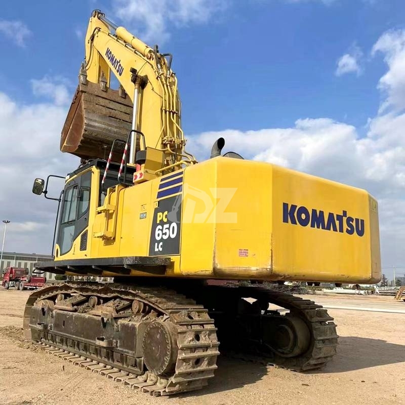 Efficient 65ton Excavator Used Komastu PC650 Heavy Construction Equipment for Sale