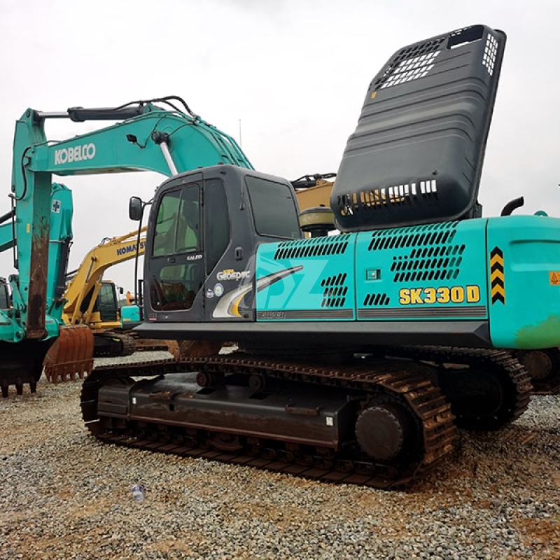 SK330-8 Old Kobelco Excavator Hydraulic Crawler Earth Moving Equipment