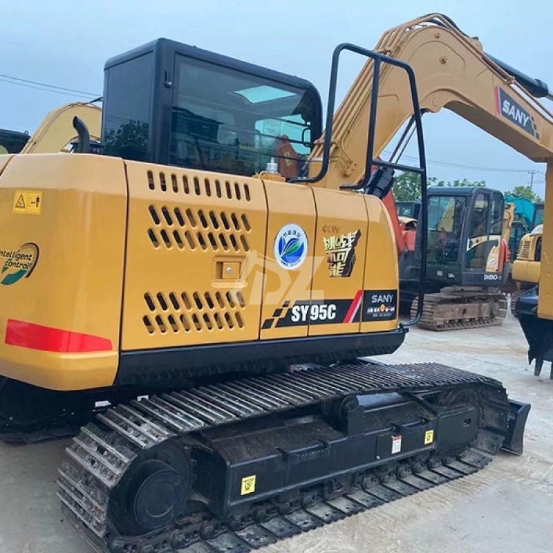 User Friendly Sany SY95C Mini Used Excavator Second Hand Digger 9.5Ton