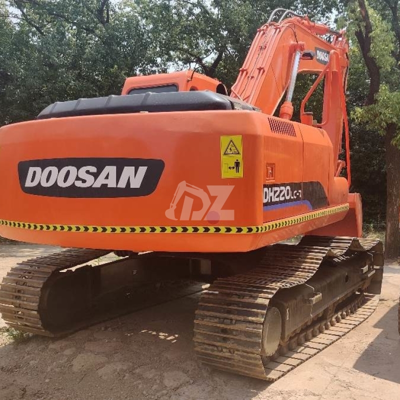 Korea Used Doosan Excavator DH220LC Crawler Machine For Mining