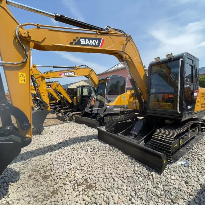 used China Second Hand Sany SY95 9.5ton Mini Excavator for Sale at a low price