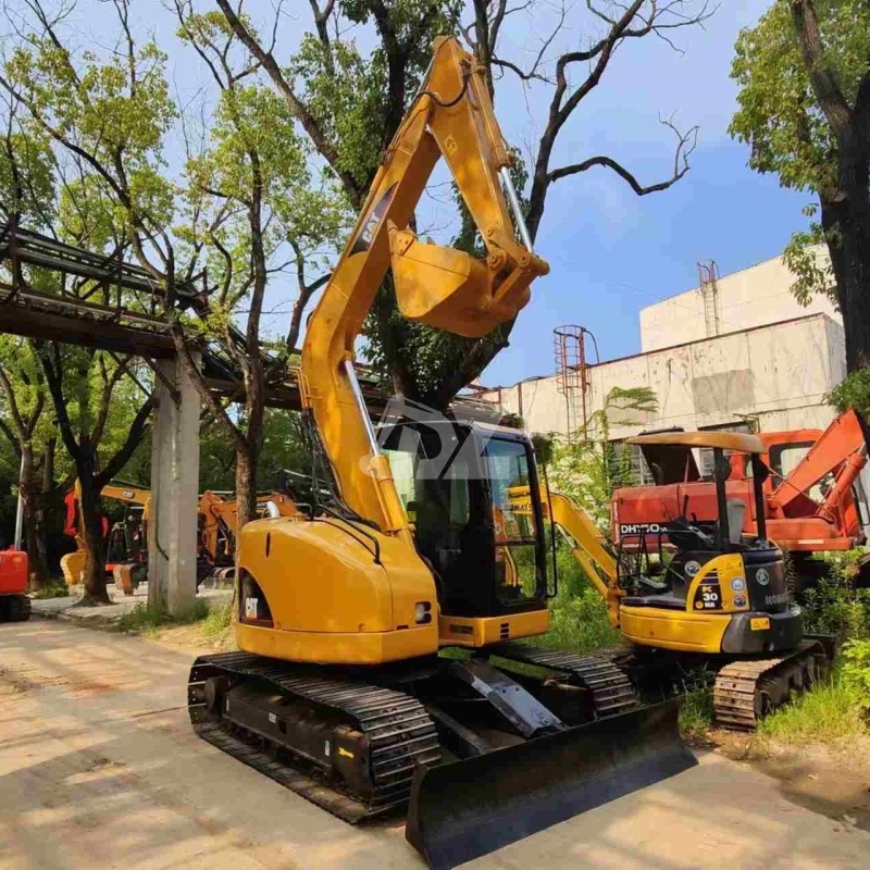 Crawler Hydraulic Used CAT Excavator Japan Original CAT 308C For Digging