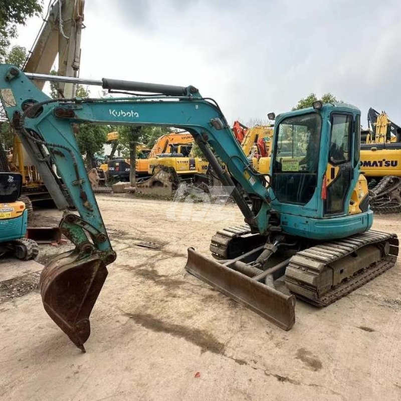 Kubota Kx155-3 Second Hand Kubota Diggers Crawler Excavator 5T High Performance