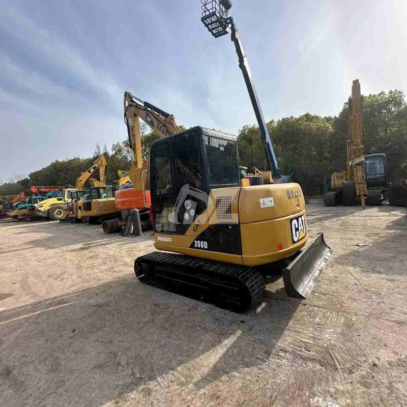 41KW Used CAT Excavator 306D 6ton Hydro Earth Moving Equipment